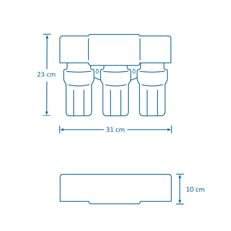 Systém filtrácie vody pod umývadlo Aquasana AQ-5300 